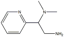 N1,N1-Dimethyl-1-(Pyridin-2-Yl)Ethane-1,2-Diamine Struktur