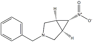 (1A,5A,6A)-3-Benzyl-6-Nitro-3-Azabicyclo[3.1.0]Hexane 结构式