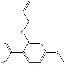 2-(allyloxy)-4-methoxybenzoic acid Structure