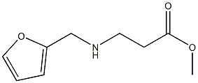 Methyl 3-[(2-furylmethyl)amino]propanoate Structure