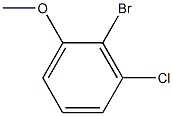 2-Bromo-3-chloroanisole Structure