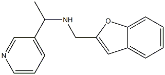  (1-benzofuran-2-ylmethyl)[1-(pyridin-3-yl)ethyl]amine
