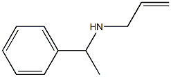 (1-phenylethyl)(prop-2-en-1-yl)amine Structure