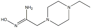 (1Z)-2-(4-ethylpiperazin-1-yl)-N'-hydroxyethanimidamide
