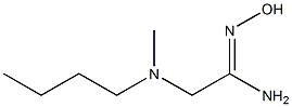 (1Z)-2-[butyl(methyl)amino]-N'-hydroxyethanimidamide