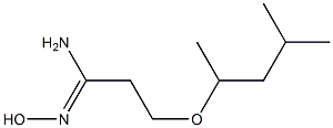  (1Z)-3-(1,3-dimethylbutoxy)-N'-hydroxypropanimidamide