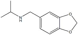 (2H-1,3-benzodioxol-5-ylmethyl)(propan-2-yl)amine Structure