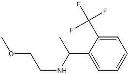 (2-methoxyethyl)({1-[2-(trifluoromethyl)phenyl]ethyl})amine