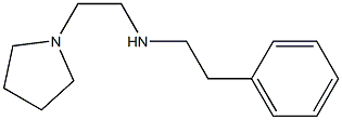 (2-phenylethyl)[2-(pyrrolidin-1-yl)ethyl]amine Structure