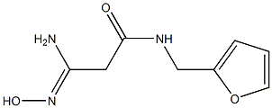 (3Z)-3-amino-N-(2-furylmethyl)-3-(hydroxyimino)propanamide