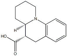 (4aR,5S)-2,3,4,4a,5,6-hexahydro-1H-pyrido[1,2-a]quinoline-5-carboxylic acid Structure