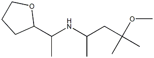 (4-methoxy-4-methylpentan-2-yl)[1-(oxolan-2-yl)ethyl]amine Structure