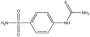 (4-sulfamoylphenyl)thiourea 结构式