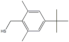 (4-tert-butyl-2,6-dimethylphenyl)methanethiol Struktur