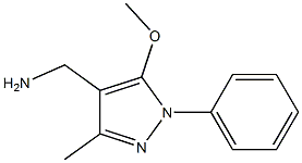 (5-methoxy-3-methyl-1-phenyl-1H-pyrazol-4-yl)methanamine