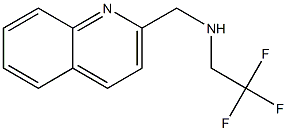 (quinolin-2-ylmethyl)(2,2,2-trifluoroethyl)amine Structure