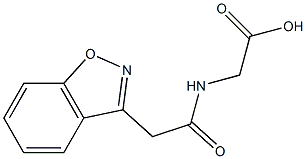 [(1,2-benzisoxazol-3-ylacetyl)amino]acetic acid