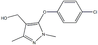  [5-(4-chlorophenoxy)-1,3-dimethyl-1H-pyrazol-4-yl]methanol
