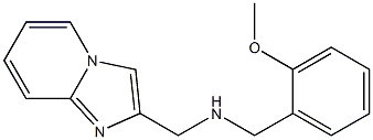{imidazo[1,2-a]pyridin-2-ylmethyl}[(2-methoxyphenyl)methyl]amine 结构式