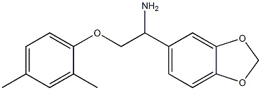 1-(1,3-benzodioxol-5-yl)-2-(2,4-dimethylphenoxy)ethanamine