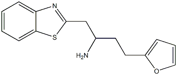 1-(1,3-benzothiazol-2-yl)-4-(furan-2-yl)butan-2-amine