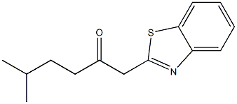 1-(1,3-benzothiazol-2-yl)-5-methylhexan-2-one