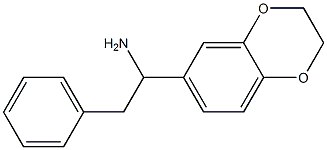 1-(2,3-dihydro-1,4-benzodioxin-6-yl)-2-phenylethan-1-amine Structure