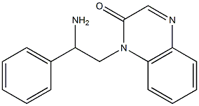 1-(2-amino-2-phenylethyl)-1,2-dihydroquinoxalin-2-one Structure