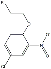 1-(2-bromoethoxy)-4-chloro-2-nitrobenzene Structure