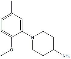 1-(2-methoxy-5-methylphenyl)piperidin-4-amine