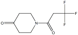1-(3,3,3-trifluoropropanoyl)piperidin-4-one Structure