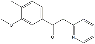 1-(3-methoxy-4-methylphenyl)-2-(pyridin-2-yl)ethan-1-one