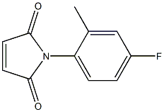 1-(4-fluoro-2-methylphenyl)-2,5-dihydro-1H-pyrrole-2,5-dione Structure