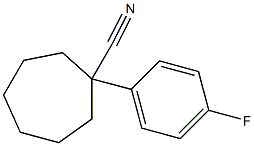 1-(4-fluorophenyl)cycloheptane-1-carbonitrile