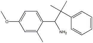 1-(4-methoxy-2-methylphenyl)-2-methyl-2-phenylpropan-1-amine