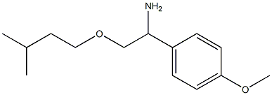 1-(4-methoxyphenyl)-2-(3-methylbutoxy)ethan-1-amine