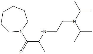 1-(azepan-1-yl)-2-({2-[bis(propan-2-yl)amino]ethyl}amino)propan-1-one