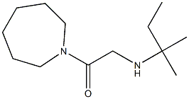 1-(azepan-1-yl)-2-[(2-methylbutan-2-yl)amino]ethan-1-one Structure