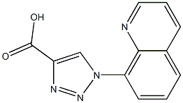 1-(quinolin-8-yl)-1H-1,2,3-triazole-4-carboxylic acid|