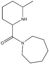 1-[(6-methylpiperidin-2-yl)carbonyl]azepane Structure