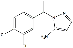 1-[1-(3,4-dichlorophenyl)ethyl]-1H-pyrazol-5-amine