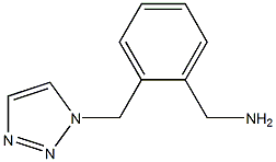 1-[2-(1H-1,2,3-triazol-1-ylmethyl)phenyl]methanamine