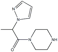 1-[2-(1H-pyrazol-1-yl)propanoyl]piperazine