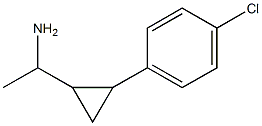 1-[2-(4-chlorophenyl)cyclopropyl]ethan-1-amine|