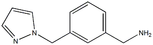 1-[3-(1H-pyrazol-1-ylmethyl)phenyl]methanamine