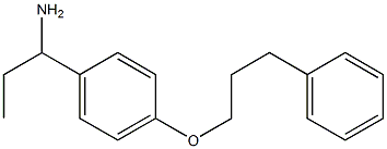 1-[4-(3-phenylpropoxy)phenyl]propan-1-amine