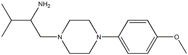 1-[4-(4-methoxyphenyl)piperazin-1-yl]-3-methylbutan-2-amine