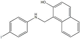 1-{[(4-iodophenyl)amino]methyl}naphthalen-2-ol