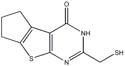 2-(mercaptomethyl)-3,5,6,7-tetrahydro-4H-cyclopenta[4,5]thieno[2,3-d]pyrimidin-4-one