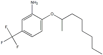 2-(octan-2-yloxy)-5-(trifluoromethyl)aniline